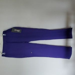 Women's purple Grey's Anatomy scrub pants size medium 33" waist